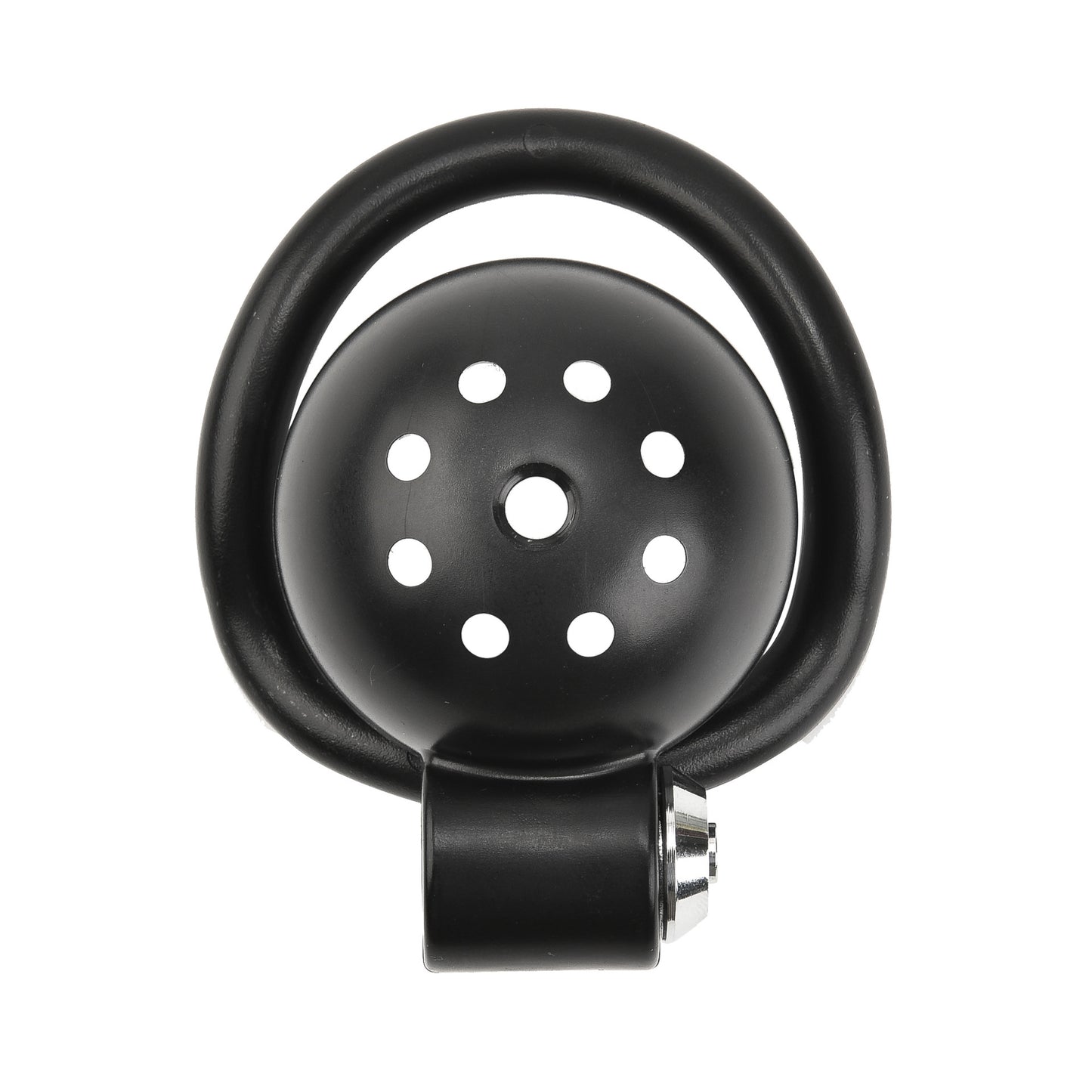 Black Resin Pepper Pot Chastity Cage