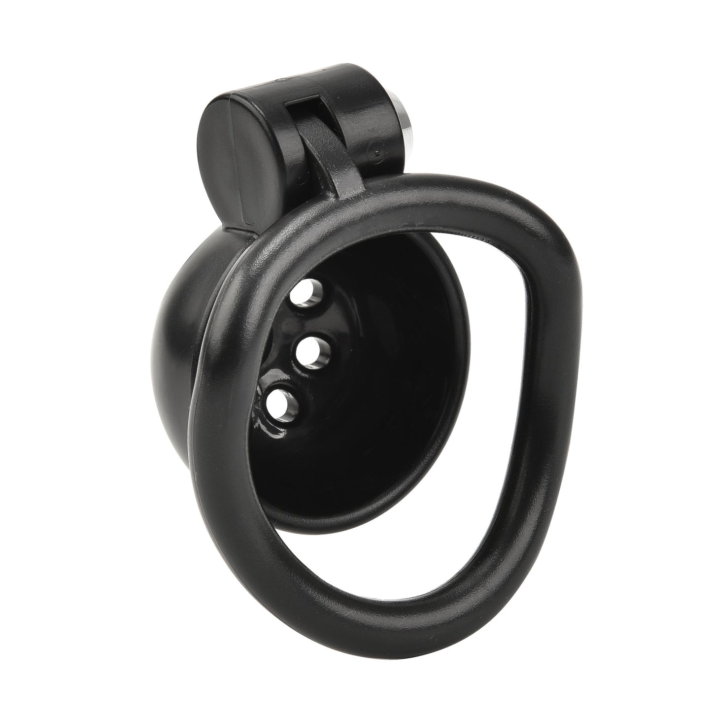 Black Resin Pepper Pot Chastity Cage