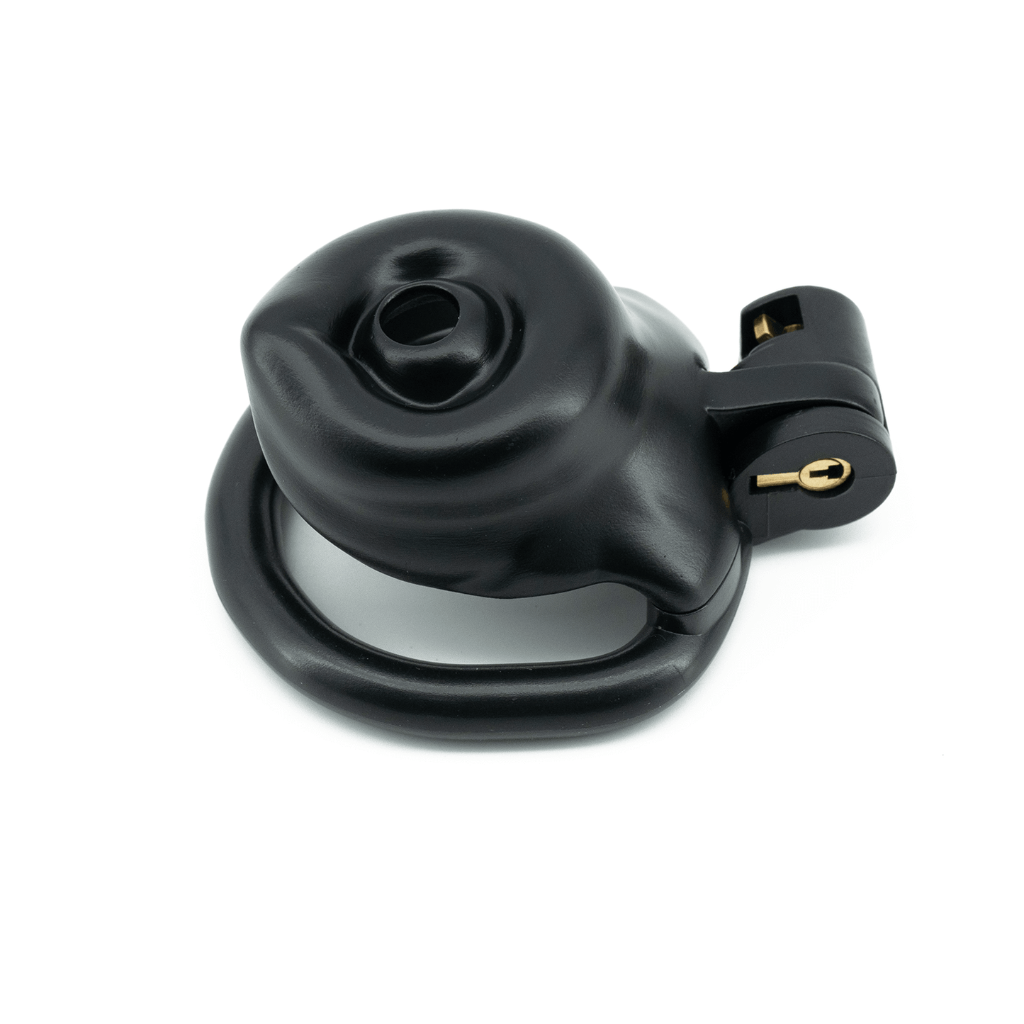 Black Resin Puppy Play Chastity Cage at Cock Cages UK