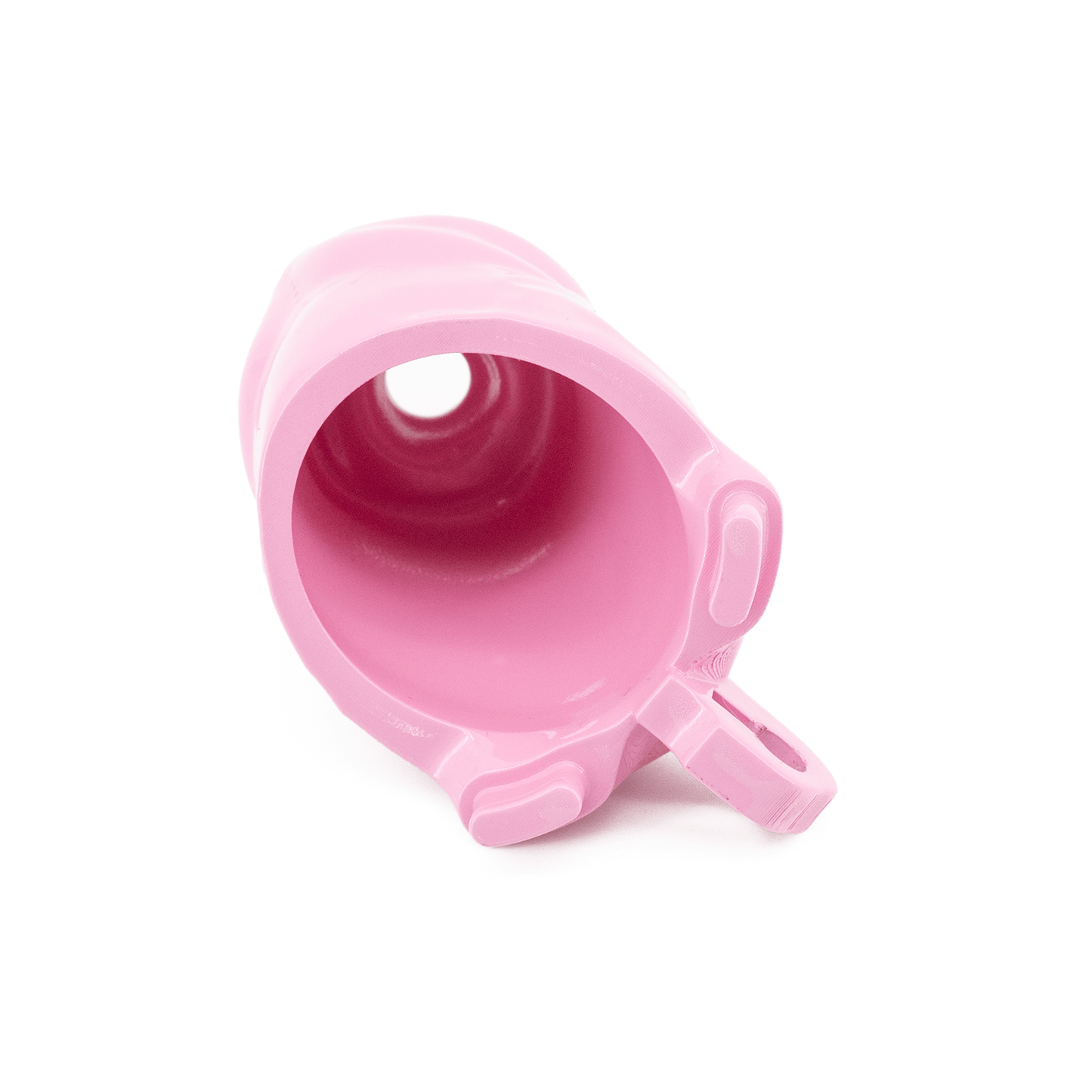 Pink Resin Puppy Play Chastity Cage at Cock Cages UK