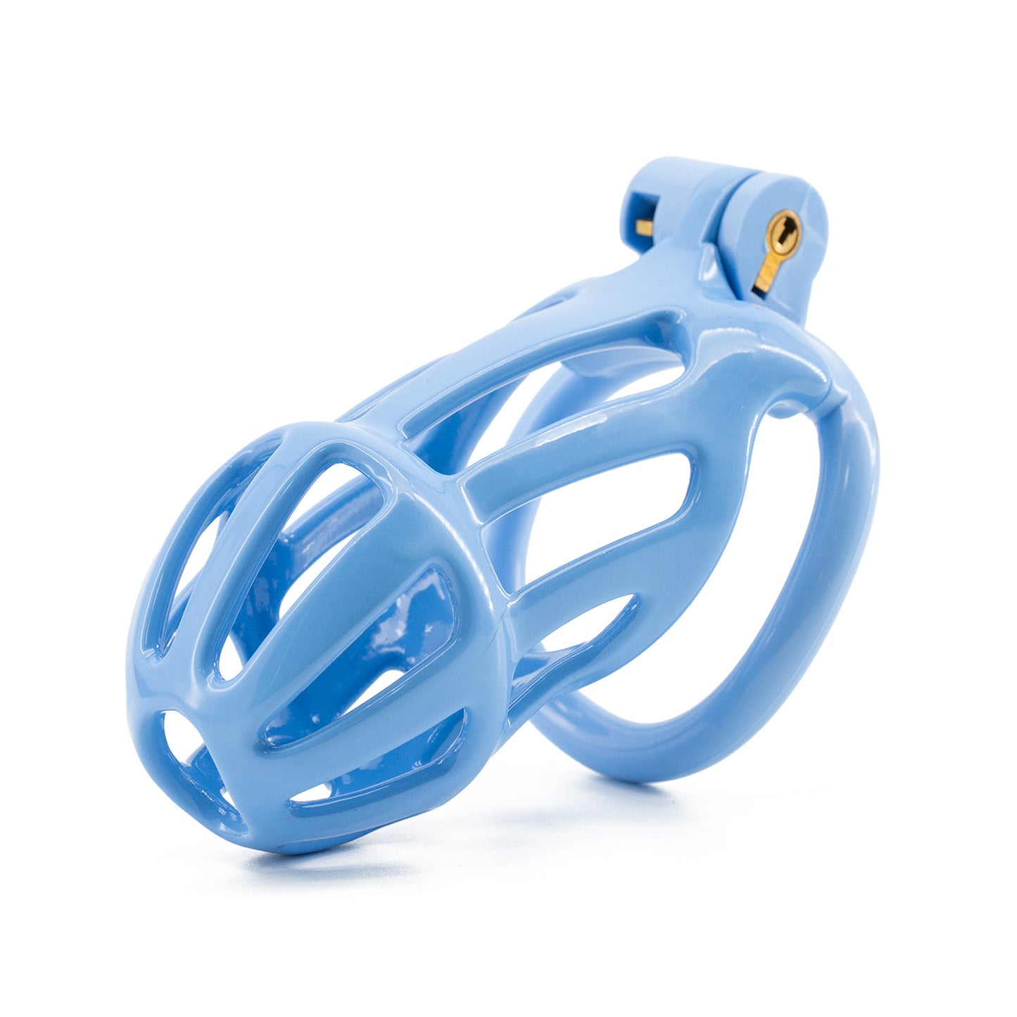 Blue Resin Hive Chastity Cage - Small at Cock Cages UK