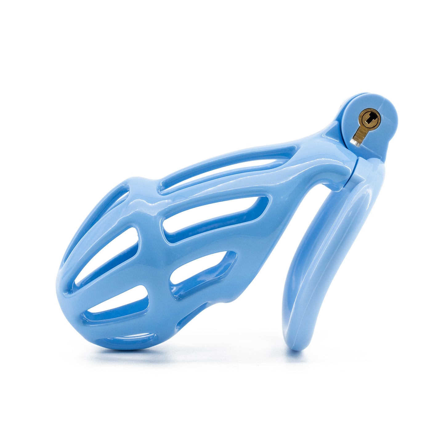 Blue Resin Hive Chastity Cage - Small at Cock Cages UK