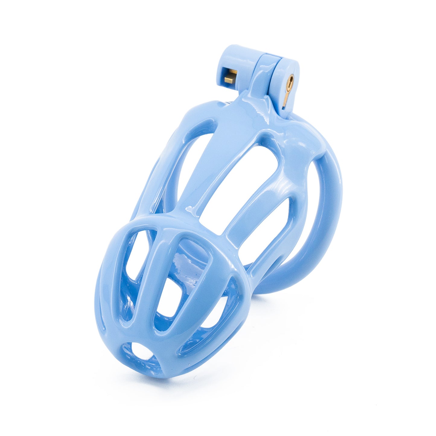Blue Resin Hive Chastity Cage - Small at Cock Cages UK