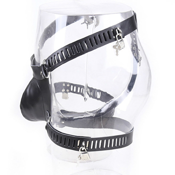 Vegan Leather BDSM Pouch Chastity Belt