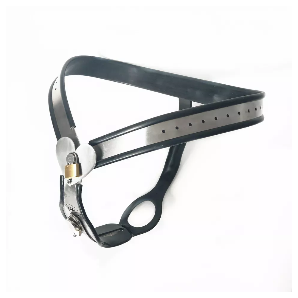 Woman's Butt Plug Chastity Belt