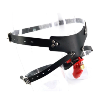 Silicone Chastity Belt & Cage