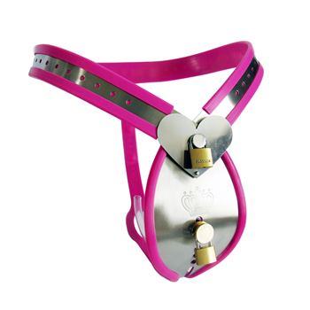Silicone Sissy Chastity Belt at Cock Cages UK