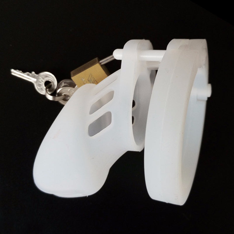 20% OFF Silicone Chastity Cage - Small