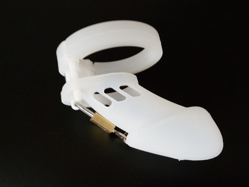 20% OFF Silicone Chastity Cage - Large