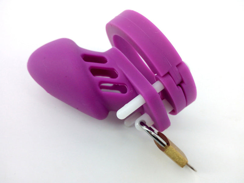 20% OFF Silicone Chastity Cage - Small