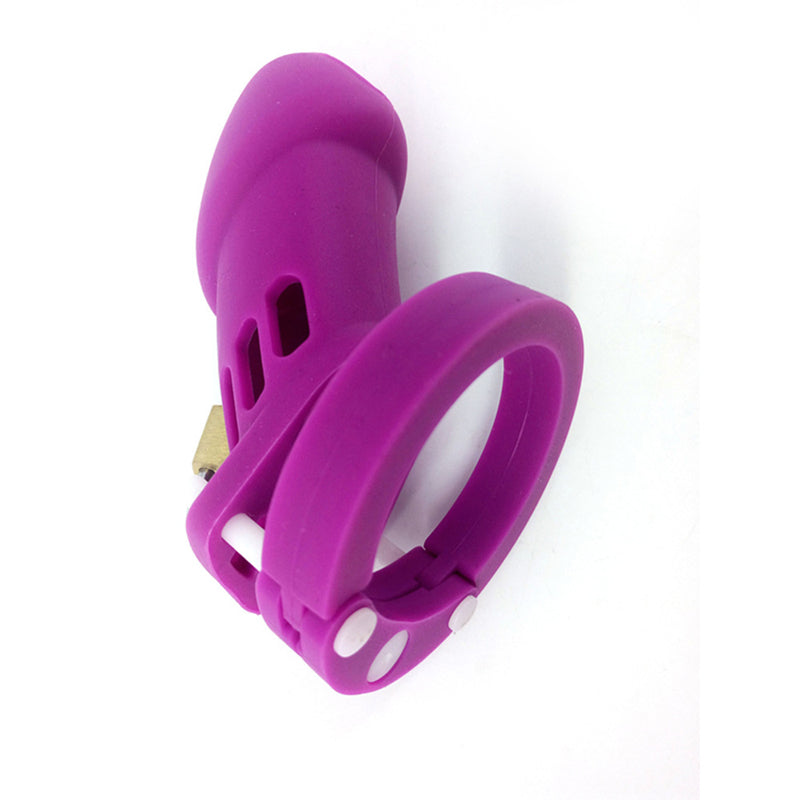 20% OFF Silicone Chastity Cage - Small
