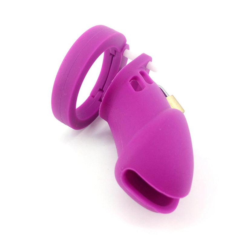 20% OFF Silicone Chastity Cage - Small
