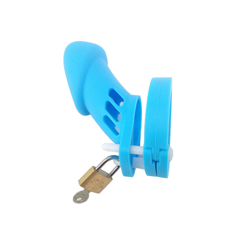 20% OFF Silicone Chastity Cage - Large