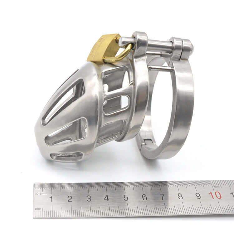 20% OFF Lockup Steel Chastity Cage