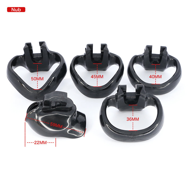 20% OFF Smooth Resin Nub Chastity Cage