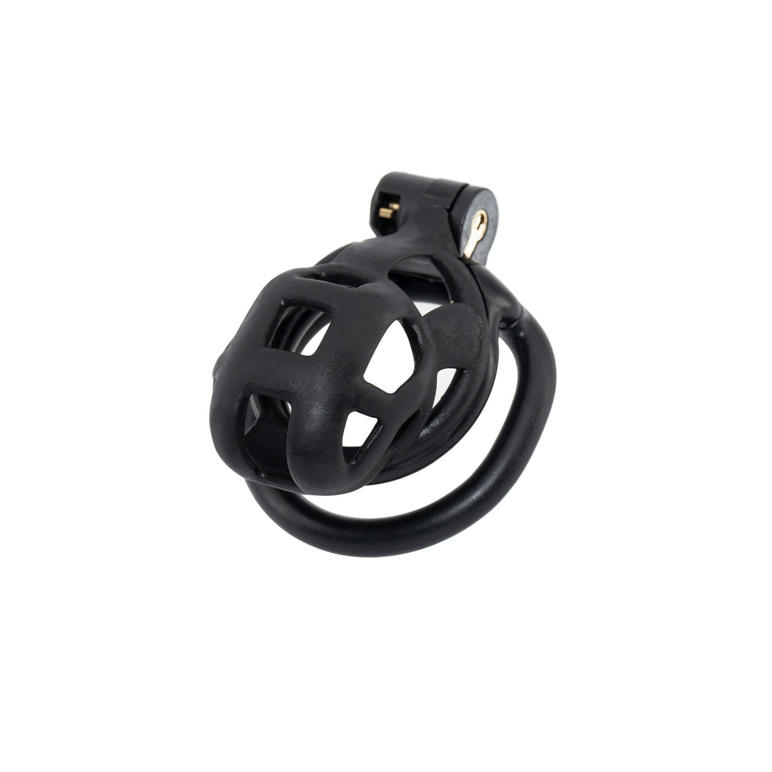 Black Resin Nano Chastity Cage | Cock Cages UK