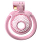 Pink Resin Net Chastity Cage