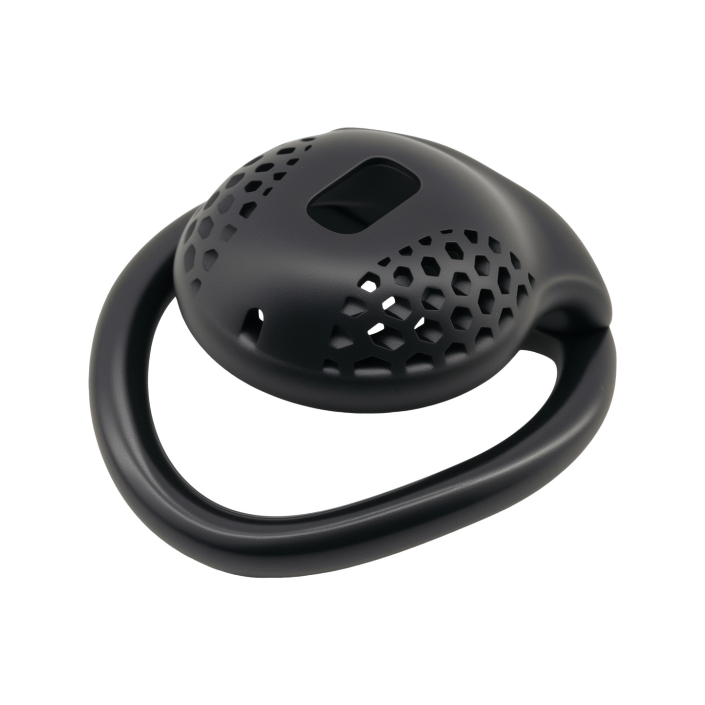 Black Resin Hub Micro Chastity Cage
