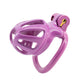 Dark Pink Resin Hive Chastity Cage - Nub