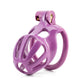 Dark Pink Resin Hive Chastity Cage - Nano