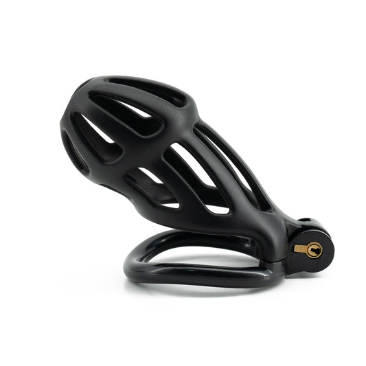 Black Resin Hive Chastity Cage - Small at Cock Cages UK