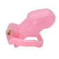 20% OFF Pink Natural Resin Chastity Cage